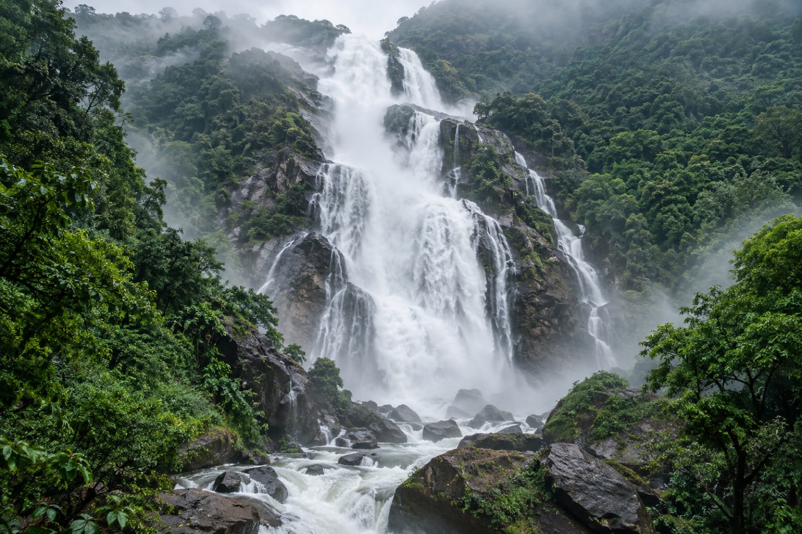 Dudhsagar waterfall
