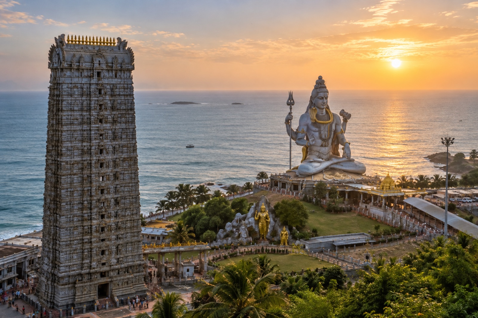 Murudeshwar and Shiva by the sea