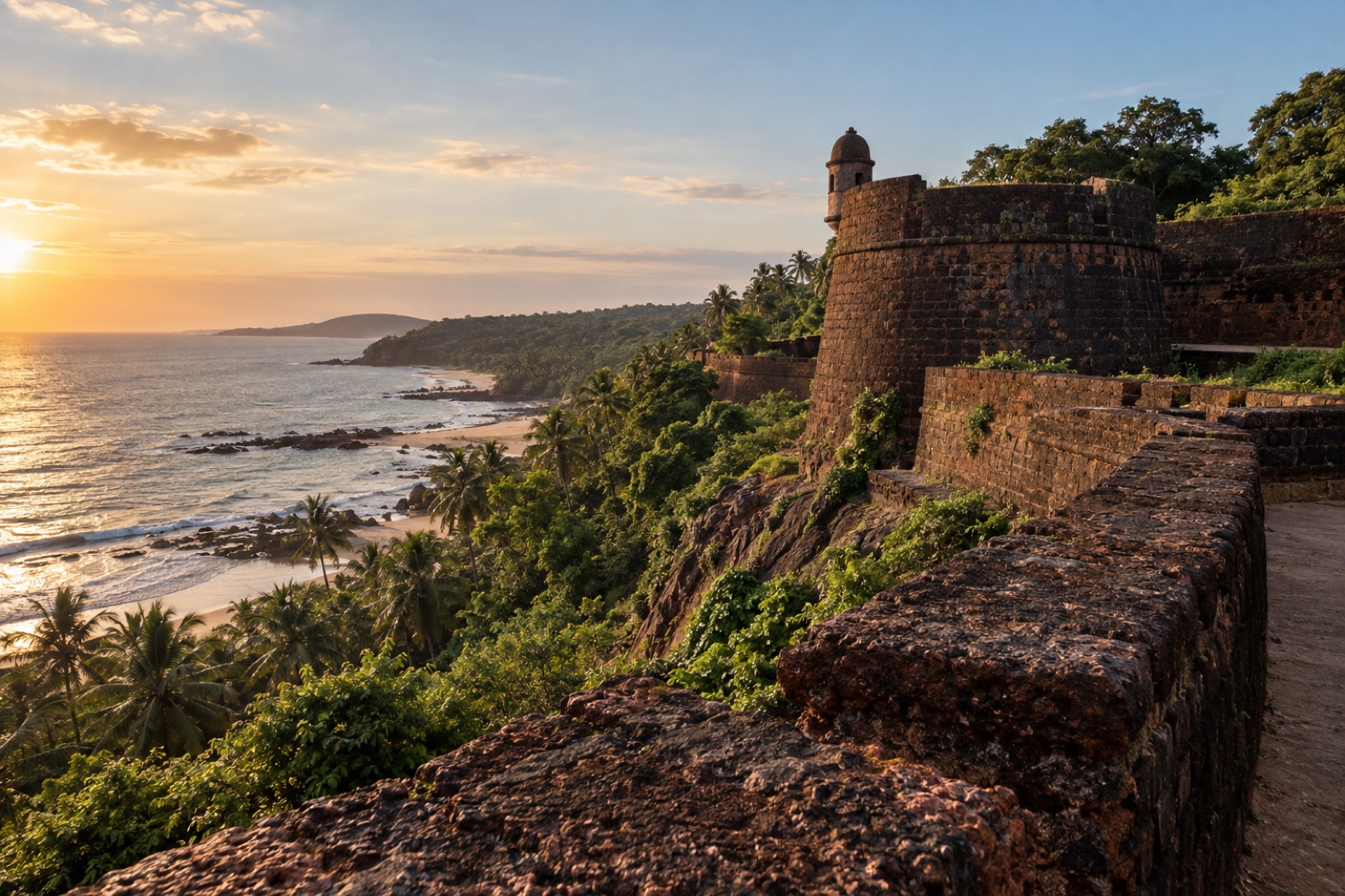 Redi Fort in Maharashtra