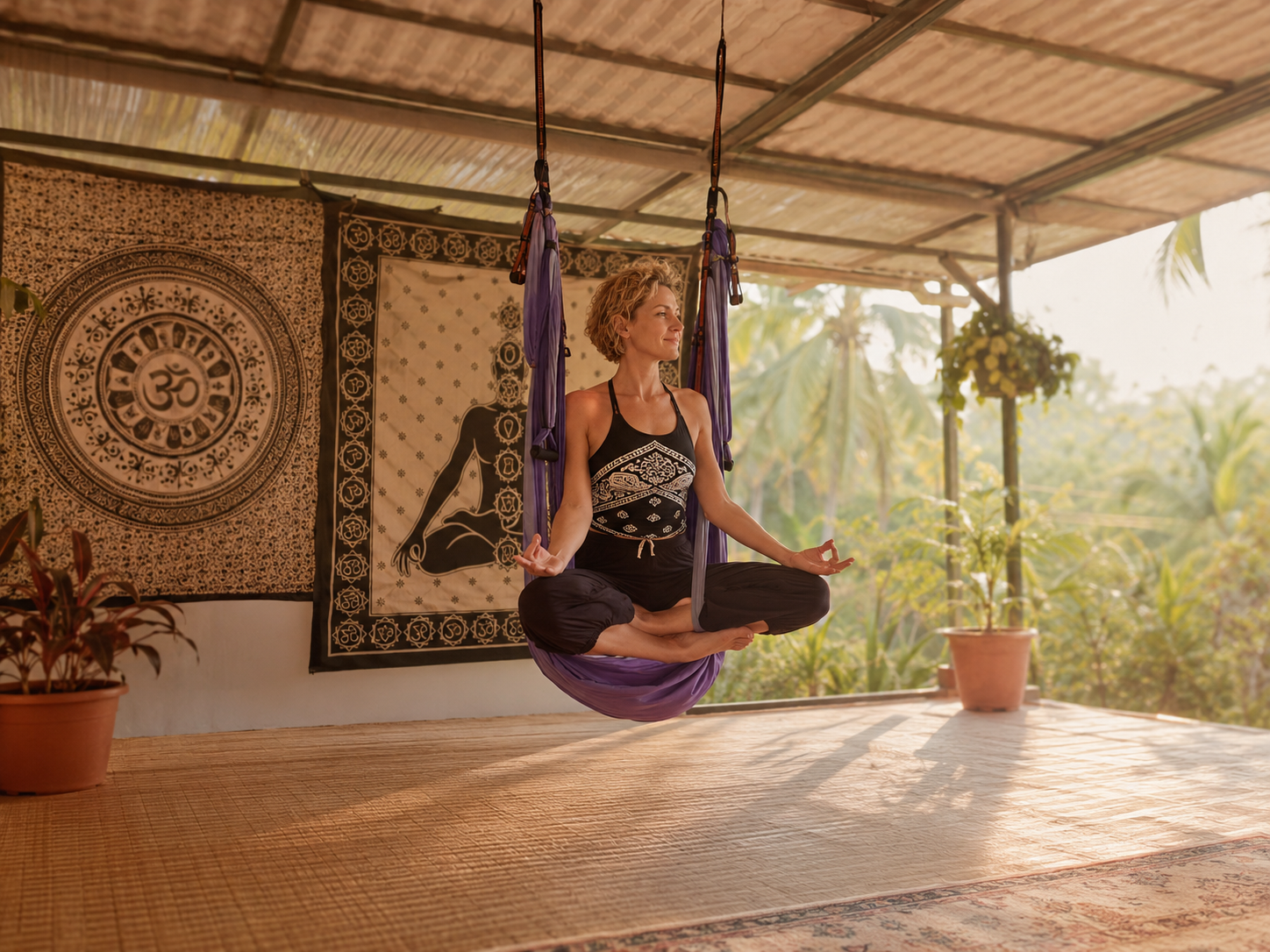 Yoga in the retreat space